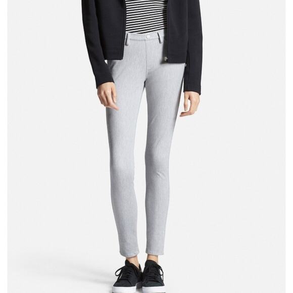 Uniqlo Pants Womens X Small Grey Denim Skinny Jegging Stretch Cotton - Picture 1 of 9
